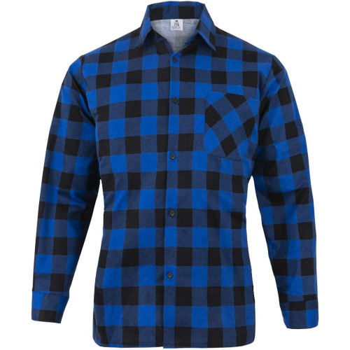 Koszula flanelowa JHK granatowo-czarna L-12126966