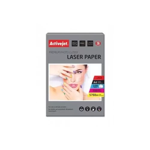 Papier błyszczący Activejet AP4-200G100L (A4; 100 szt.)