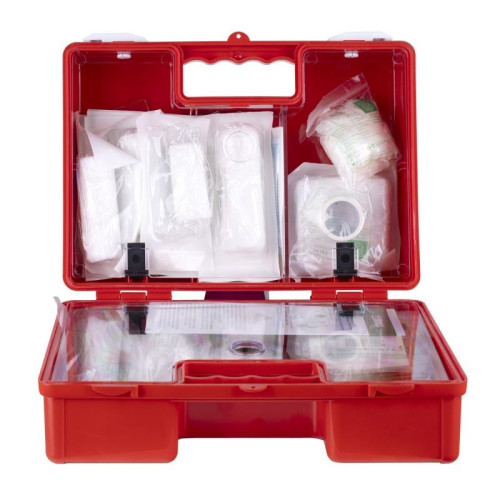 Apteczka DONAU SAFETY, plastikowa, K-10 +A, pomarańczowa-12397402