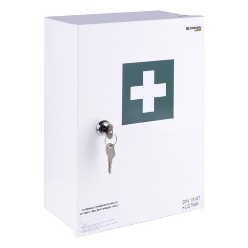 Apteczka ścienna DONAU SAFETY, stalowa,