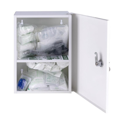 Apteczka ścienna DONAU SAFETY, stalowa,