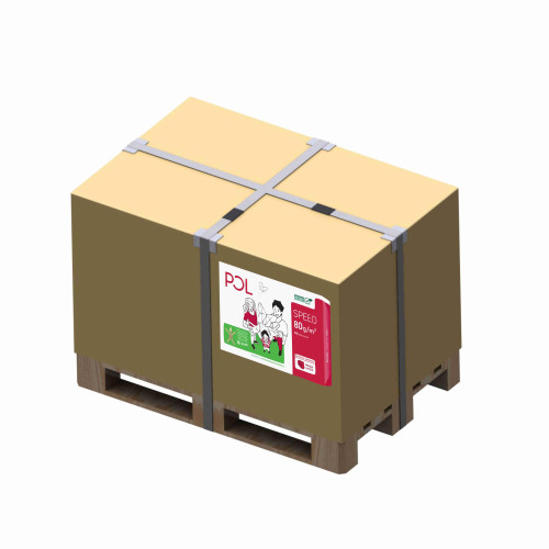Papier ksero POLSPEED A4 80g PALETA 300ryz