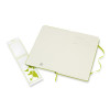 Notes MOLESKINE Classic L (13x21cm), w linie, twarda oprawa, 240 stron, lemon green-12618603