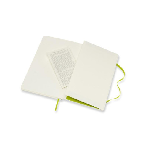 Notes MOLESKINE Classic L (13x21cm), w linie, miękka oprawa, 192 strony, lemon green-12618595