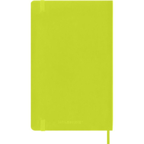 Notes MOLESKINE Classic L (13x21cm), w linie, miękka oprawa, 192 strony, lemon green-12618600