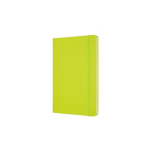 Notes MOLESKINE Classic L (13x21cm), w linie, twarda oprawa, 240 stron, lemon green-12618602