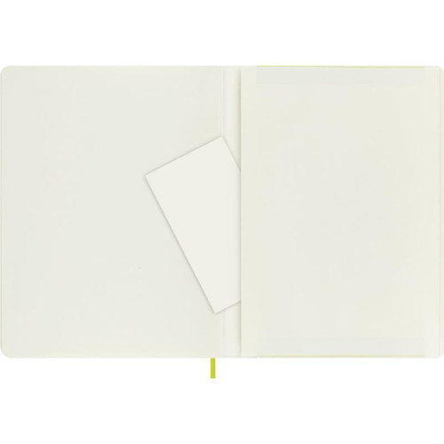 Notes MOLESKINE Classic XL (19x25cm), gładki, miękka oprawa, 192 strony, lemon green-12618704