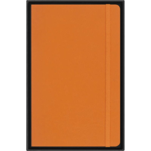 Notes MOLESKINE Pro Vege, synt. skóra węża, w linie, edycja limitowana, w pudełku, pomarańczowy-12618791