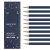Kredki CARAN D'ACHE Cosmic Blue, w pudełku, 10 szt., mix kolorów metalicznych-12736992