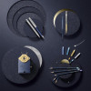 Kredki CARAN D'ACHE Cosmic Blue, w pudełku, 10 szt., mix kolorów metalicznych-12736996