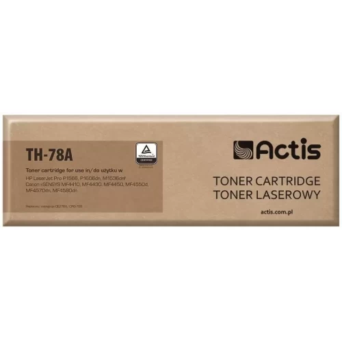 Toner ACTIS TH-78A (zamiennik HP 78A CE278A, Canon CRG-728; Standard; 2100 stron; czarny)-1303295