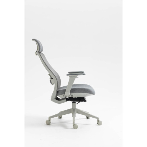 Fotel biurowy OFFICE PRODUCTS Siros, szary-13059795