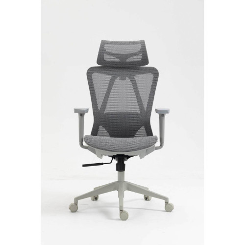 Fotel biurowy OFFICE PRODUCTS Egina, szary-13059809