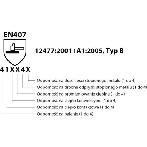 Rękawice robocze DONAU SAFETY, spawalnicze TIG, skóra kozia, rozm. 10/XL, biało-szare-13296228