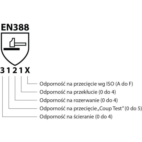 Rękawice robocze DONAU SAFETY, spawalnicze TIG, skóra kozia, rozm. 9/L, biało-szare-13582018