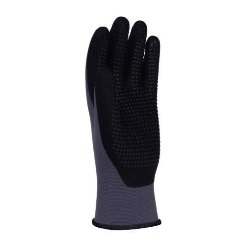 Rękawice DONAU SAFETY Flex-Dotted, kat. II, rozm. 10, szare-13609164