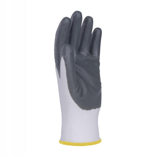 Rękawice DONAU SAFETY Nitrile 01, kat. II, rozm. 8, szare-13609191