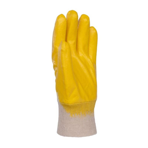 Rękawice DONAU SAFETY Nitrile 02, kat. II, rozm. 7, żółte-13609203