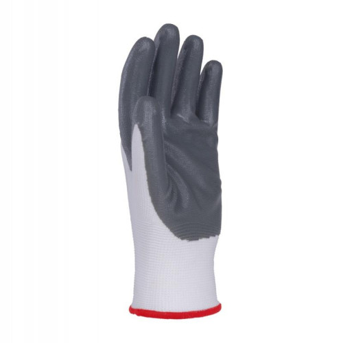 Rękawice DONAU SAFETY Nitrile 01, kat. II, rozm. 6, szare-13711217