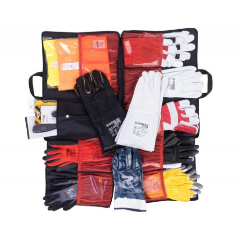 Prezenter sprzedaży DONAU SAFETY, z wyposażeniem, czarny-13816485