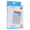 Kalkulator biurowy DONAU TECH, 12-cyfr. wyświetlacz, wym. 190x143x40 mm, srebrny-13933260