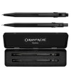 Zestaw długopis 849 i ołówek 844 CARAN D'ACHE Black Code, w etui, czarny-14248951