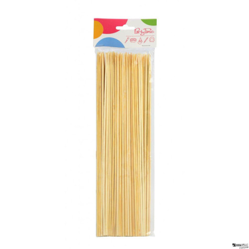 Patyczki drewniane do szaszłyków (100) 503122 TITANUM