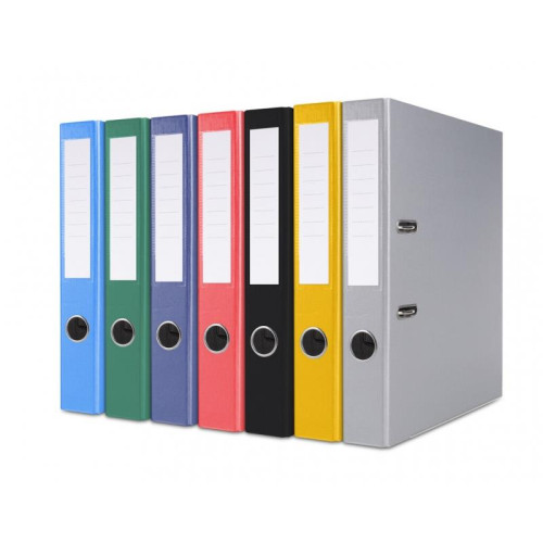 Segregator BASIC-S z szyną, PP, A4/50mm, szary-14326732