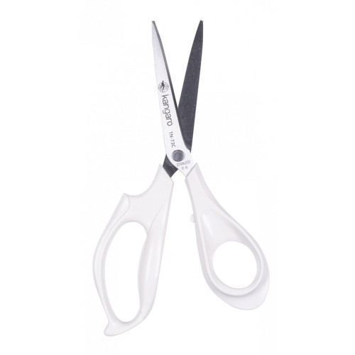 Nożyczki biurowe KANGARO, 18,5 cm, z osłoną, dla praworęcznych, blister, mix kolorów-14706472