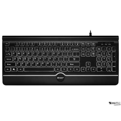 Klawiatura TRACER OFIS PRO USB  White lightening TRAKLA47428