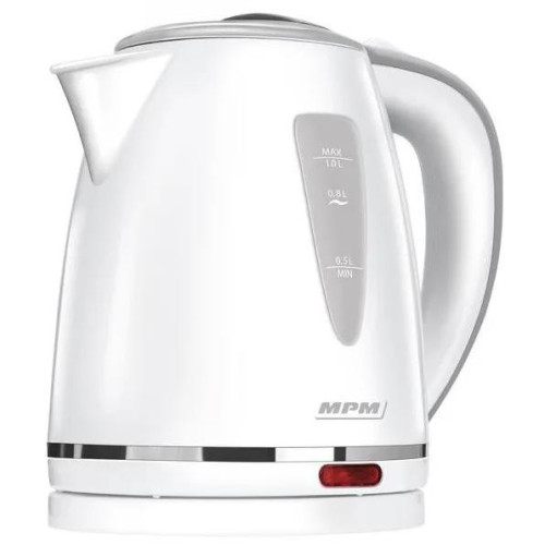 Czajnik bezprzewodowy 1,0l MPM Mcz-64 biały-15116003