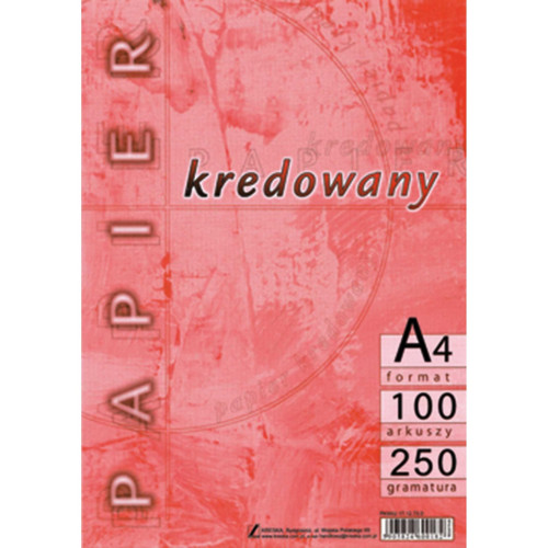 Papier kredowy A4 PROTOS 250g 100 arkuszy