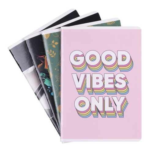 Zeszyt A5/60k GIMBOO kratka mix kolor-15116357