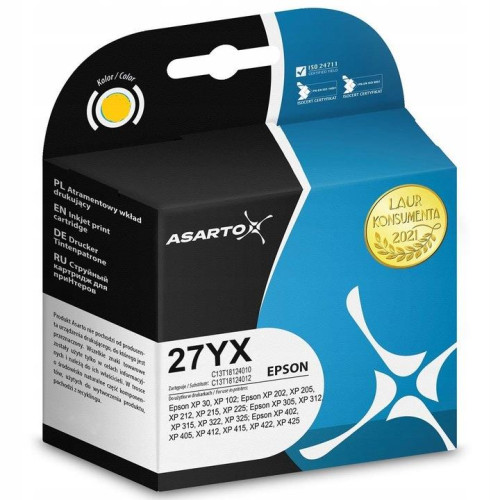 Tusz Epson t2711 ASARTO yellow