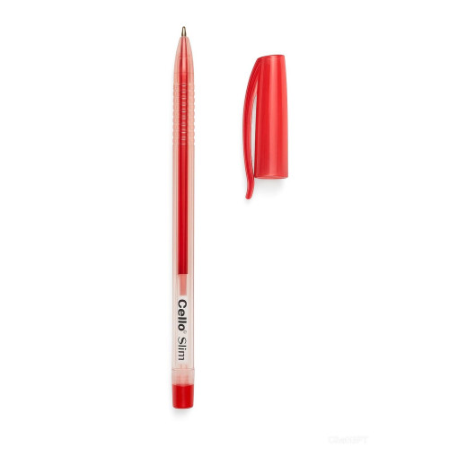 Długopis zwykły CELLO Slim czerwony