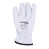 Rękawice robocze DONAU SAFETY DS-DRIVCOW, driver, skóra bydlęca, rozm. 9/L, białe-16023180