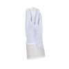 Rękawice robocze DONAU SAFETY DS-DOKGOAT, doker, skóra kozia, rozm. 10,5/XL, szaro-białe-16023195