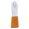 Rękawice spawalnicze DONAU SAFETY DS-KEV WELTIG, kevlar, skóra kozia, rozm. 10/XL, biało-złote-16091844
