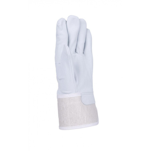 Rękawice robocze DONAU SAFETY DS-DOKGOAT, doker, skóra kozia, rozm. 10,5/XL, szaro-białe-16023195
