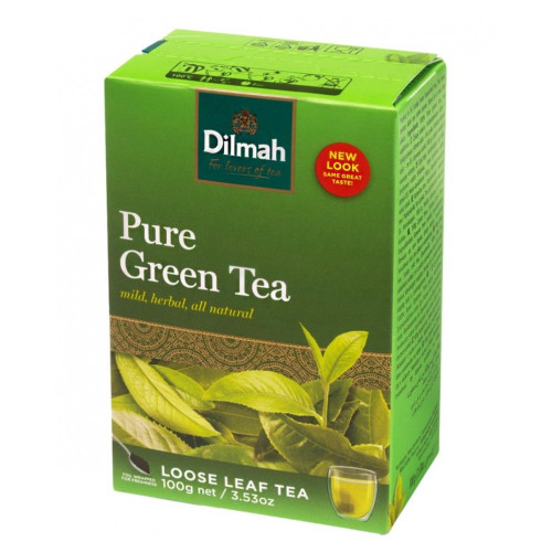 Herbata DILMAH, zielona, liściasta, 100g