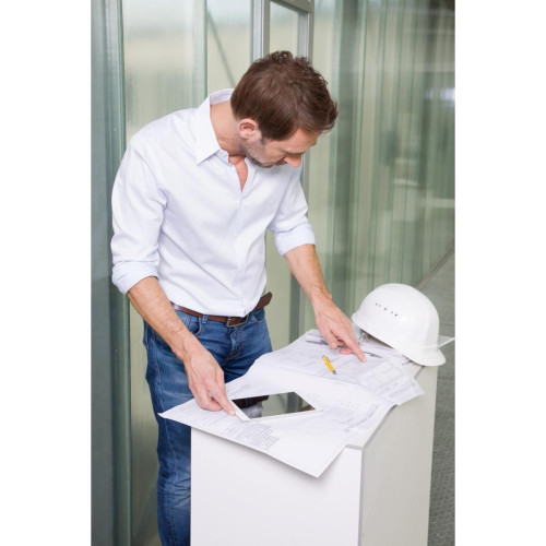 Długopis wielozadaniowy TROIKA Construction, żółty-16222455