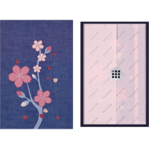 Notes MOLESKINE Sakura 2025, L, 13x21cm, gładki, edycja limitowana, w pudełku-16222483