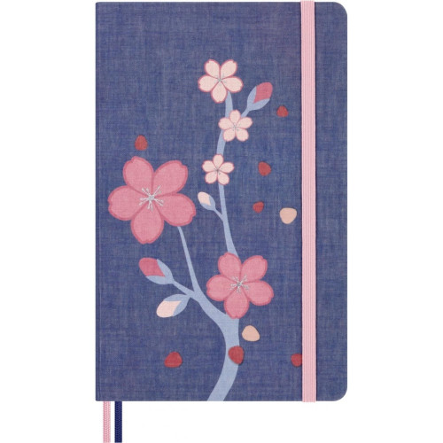 Notes MOLESKINE Sakura 2025, L, 13x21cm, gładki, edycja limitowana, w pudełku-16222484