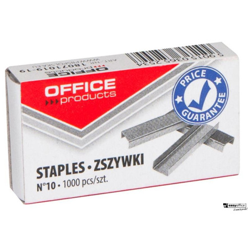 Zszywki , 105, 1000szt., typu OFFICE PRODUCTS 18071019-19-6071827