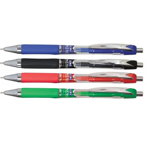 Długopis LINC Mr.Click, śr. kulki 0,7mm, gr. linii 0,3mm, niebieski-16712000