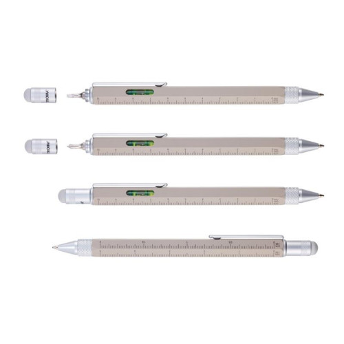 Długopis wielozadaniowy TROIKA Construction, szary-16712217