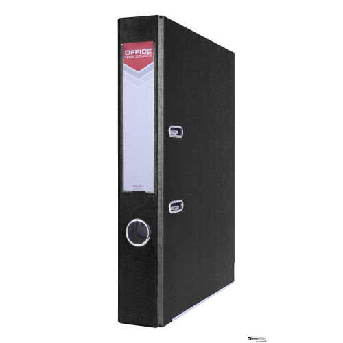 Segregator OFFICE PRODUCTS Officer z szyną, PP, A455mm, czarny 21011121-05