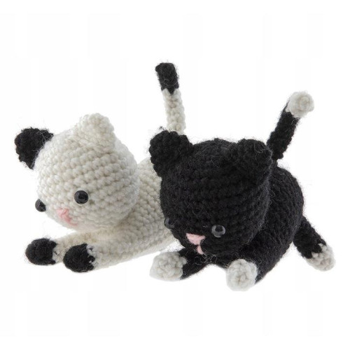 Zestaw do szydełkowania KOTY 13x6,5x10,5cm CR1701/GE GRAFIX-17087620