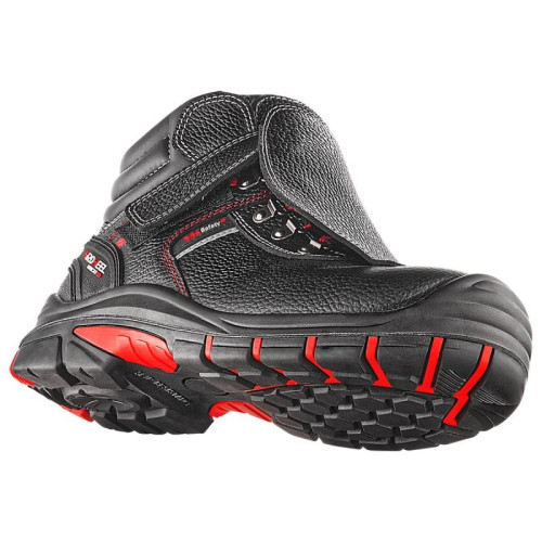 Trzewiki ochronne VM FOOTWEAR Bolton 5080-S3L, rozm. 43, czarno-czerwone-17158655
