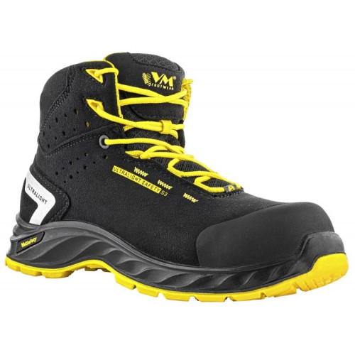 Trzewiki ochronne VM FOOTWEAR Wisconsin 2290-S3L ESD, rozm. 44, czarno-żółte-17158812